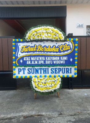 Papan Bunga Duka di Batujai